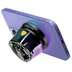 Avizar Enceinte Bluetooth MagSafe Portable et Lumineuse Noir