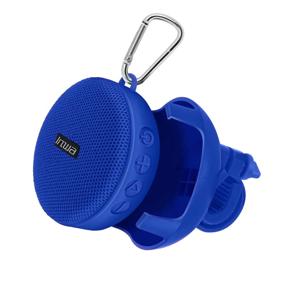 Avizar Enceinte Bluetooth Vélo Haut-parleur Sport 5W Sans-fil Étanche IPX7 bleu