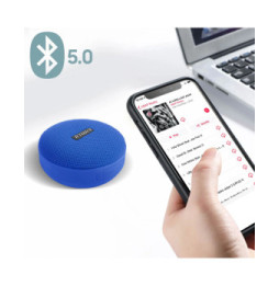 Avizar Enceinte Bluetooth Vélo Haut-parleur Sport 5W Sans-fil Étanche IPX7 bleu