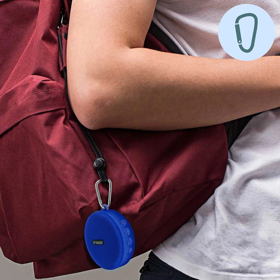 Avizar Enceinte Bluetooth Vélo Haut-parleur Sport 5W Sans-fil Étanche IPX7 bleu — image 4