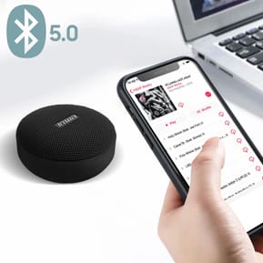Avizar Enceinte Bluetooth Vélo Haut-parleur Sport 5W Sans-fil Étanche IPX7 noir — image 3