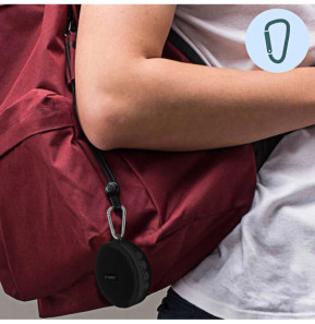 Avizar Enceinte Bluetooth Vélo Haut-parleur Sport 5W Sans-fil Étanche IPX7 noir