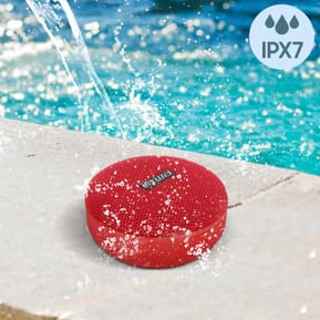Avizar Enceinte Bluetooth Vélo Haut-parleur Sport 5W Sans-fil Étanche IPX7 Rouge — image 5