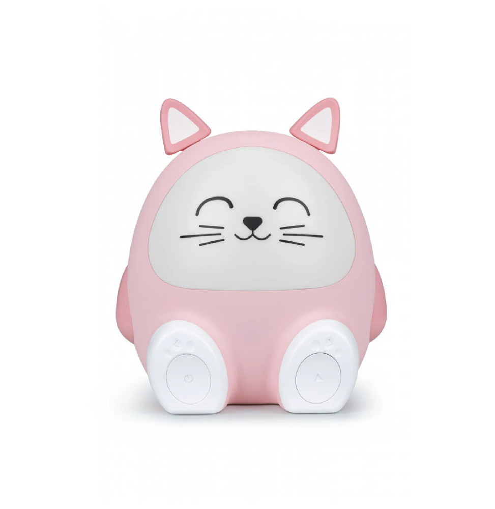 BIGBEN BTKIDSCAT - Enceinte sans fil lumineuse et veilleuse - MIA