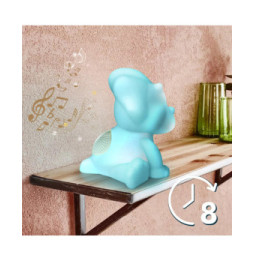 BIGBEN BTLSDINO - Enceinte portable sans fil lumineuse et veilleuse Dino