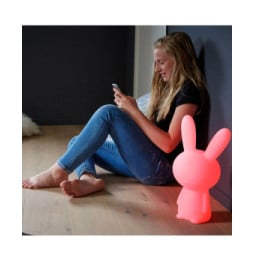 BIGBEN BTLSRABBIT - Enceinte portable sans fil lumineuse et veilleuse Lapin