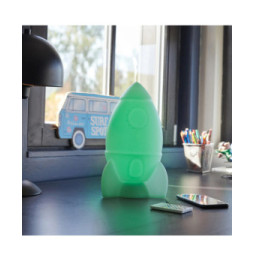 BIGBEN BTLSROCKET - Enceinte portable sans fil lumineuse Fusée