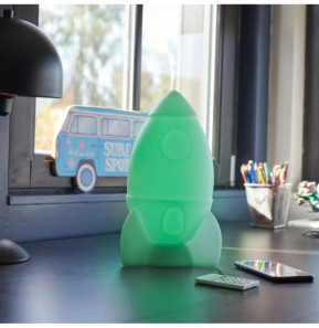 BIGBEN BTLSROCKET - Enceinte portable sans fil lumineuse Fusée