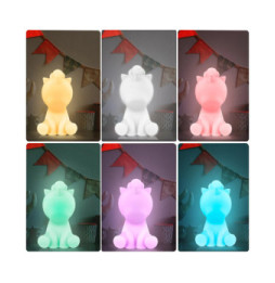 BIGBEN BTLSUNICORN - Enceinte portable sans fil lumineuse et veilleuse Licorne