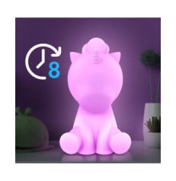 BIGBEN BTLSUNICORN - Enceinte portable sans fil lumineuse et veilleuse Licorne