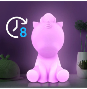 BIGBEN BTLSUNICORN - Enceinte portable sans fil lumineuse et veilleuse Licorne