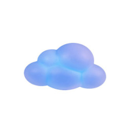 BIGBEN BTLSWCLOUD - Enceinte sans fil lumineuse murale et veilleuse Nuage