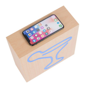 BIGBEN CBLNEONINDUCKTL - Enceinte Bluetooth® Neon avec chargeur à induction ? Cocktail