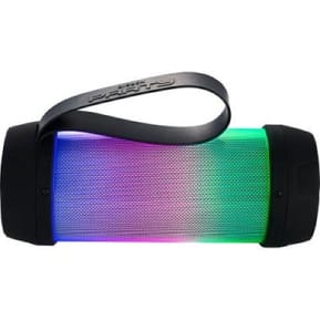 BigBen Enceinte Bluetooth 20W Compact avec Effets Lumineux et Dragonne Noir