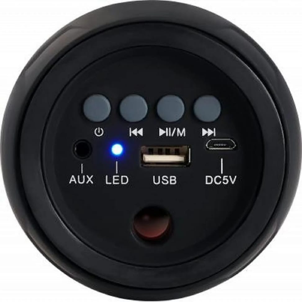 BigBen Enceinte Bluetooth 20W Compact avec Effets Lumineux et Dragonne Noir — image 3