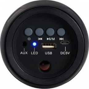 BigBen Enceinte Bluetooth 20W Compact avec Effets Lumineux et Dragonne Noir — image 3