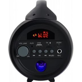 BigBen Enceinte Bluetooth 50W avec Effets Lumineux et Micro Filaire Noir — image 3