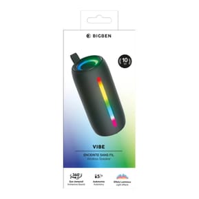 BigBen Enceinte Bluetooth Lumineuse 10W Étanche Noir — image 5