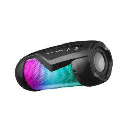 BigBen Enceinte Bluetooth Lumineuse 20W IPX54 Party Mini avec Sangle Noir