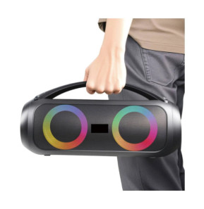 BigBen Enceinte Bluetooth Lumineuse 40W Étanche Noir