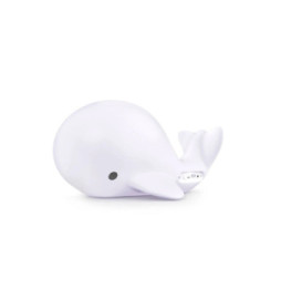 BigBen Enceinte Bluetooth Lumineuse Modèle Baleine Blanc