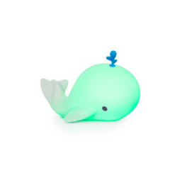 BigBen Enceinte Bluetooth Lumineuse Modèle Baleine Blanc