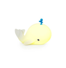 BigBen Enceinte Bluetooth Lumineuse Modèle Baleine Blanc