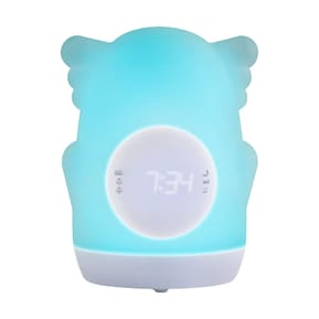 BigBen Enceinte Lumineuse Modèle Akso Fonction Double Alarme Programmable Gris — image 3