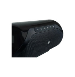 BigBen Enceinte Sans Fil Lumineuse Modèle Party Lite Bluetooth 5.0 50W avec Sangle Noir