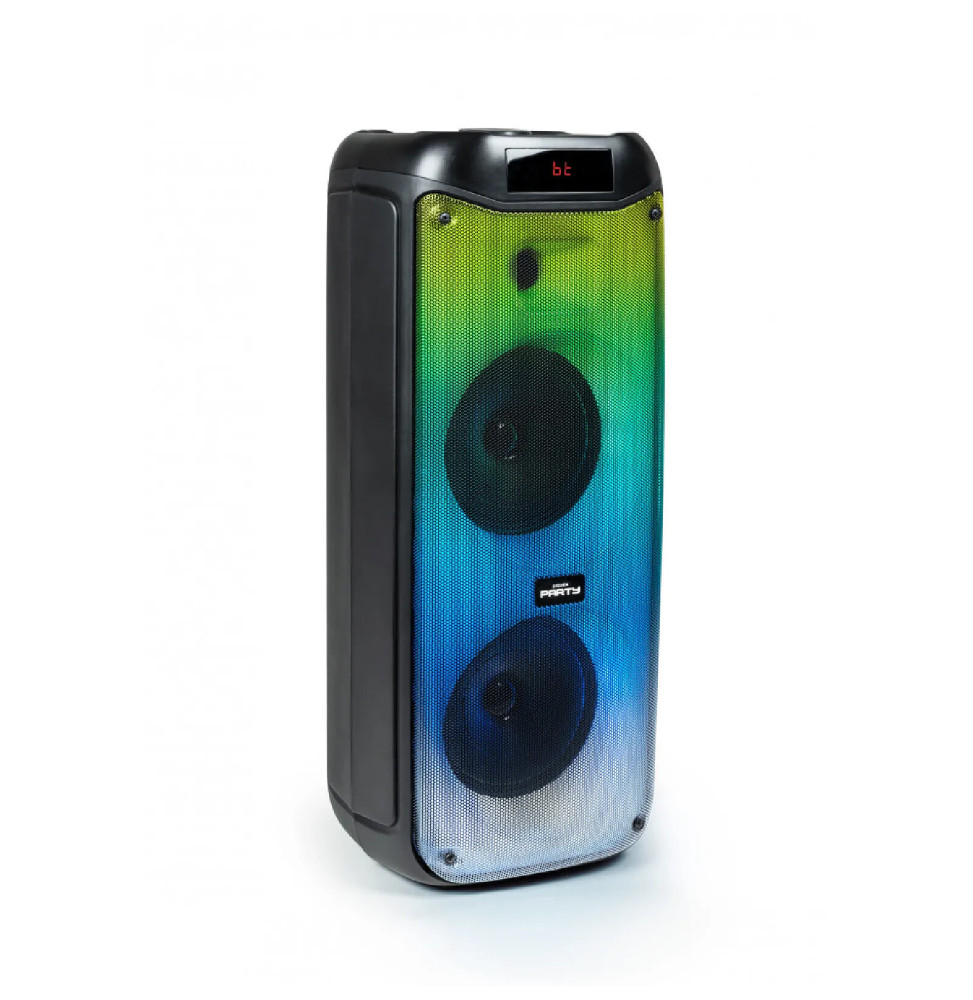 Bigben Interactive PARTYBTHPL - Enceinte sans fil Lumineuse Puissante - Noir