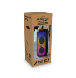 Bigben Interactive PARTYBTHPL - Enceinte sans fil Lumineuse Puissante - Noir