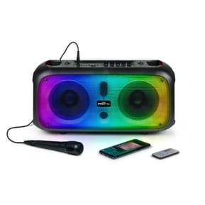 Bigben Interactive PARTYBTHPLH - Enceinte sans fil Lumineuse Portable avec Micro - Noir — image 2