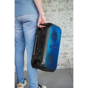 Bigben Interactive PARTYBTHPLH - Enceinte sans fil Lumineuse Portable avec Micro - Noir — image 3