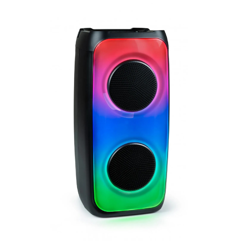 Bigben Interactive PARTYBTHPM - Enceinte sans fil Lumineuse Portable - Noir