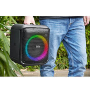Bigben Interactive PARTYBTHPMAX - Enceinte sans fil avec Micro Puissante - Noir