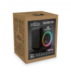Bigben Interactive PARTYBTHPMAX - Enceinte sans fil avec Micro Puissante - Noir