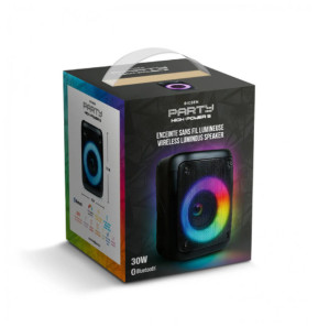 Bigben Interactive PARTYBTHPS - Enceinte Bluetooth Lumineuse - Noir