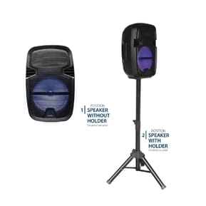 Blaupunkt - Enceinte 15W LED avec trépied - BLP3975-133 - Noir — image 4