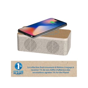 Blaupunkt - Enceinte bluetooth 5W en matière recyclée - BLP3260-112 - Beige — image 2