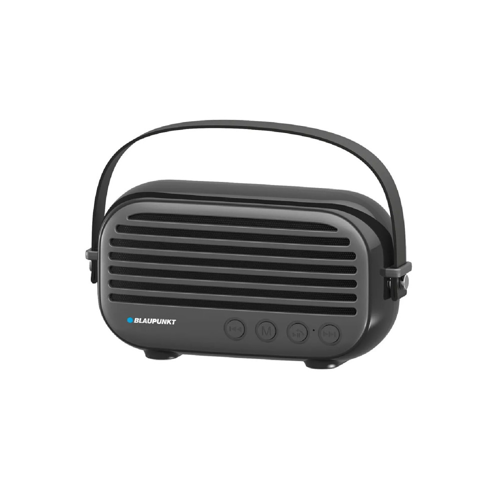 Blaupunkt Enceinte vintage bluetooth Bleu