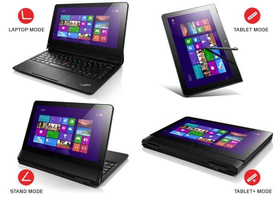 Ultrabook Tactile Lenovo 2-en-1 convertible tablette ThinkPad Helix (20CG003MFE)