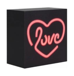 Color Block Enceinte Bluetooth 15W Lumineuse Modèle Néon S Love ColorLight Noir