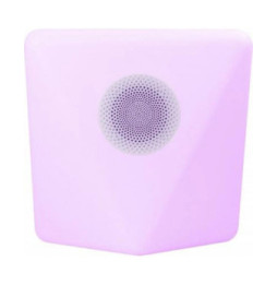 Color Block Enceinte Lumineuse Bluetooth 4.1 IPX4 ColorLight Modèle Rock L Blanc