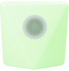 Color Block Enceinte Lumineuse Bluetooth 4.1 IPX4 ColorLight Modèle Rock L Blanc