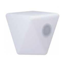 Color Block Enceinte Lumineuse Bluetooth 4.1 IPX4 ColorLight Modèle Rock M Blanc