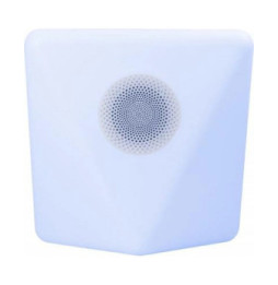 Color Block Enceinte Lumineuse Bluetooth 4.1 IPX4 ColorLight Modèle Rock M Blanc