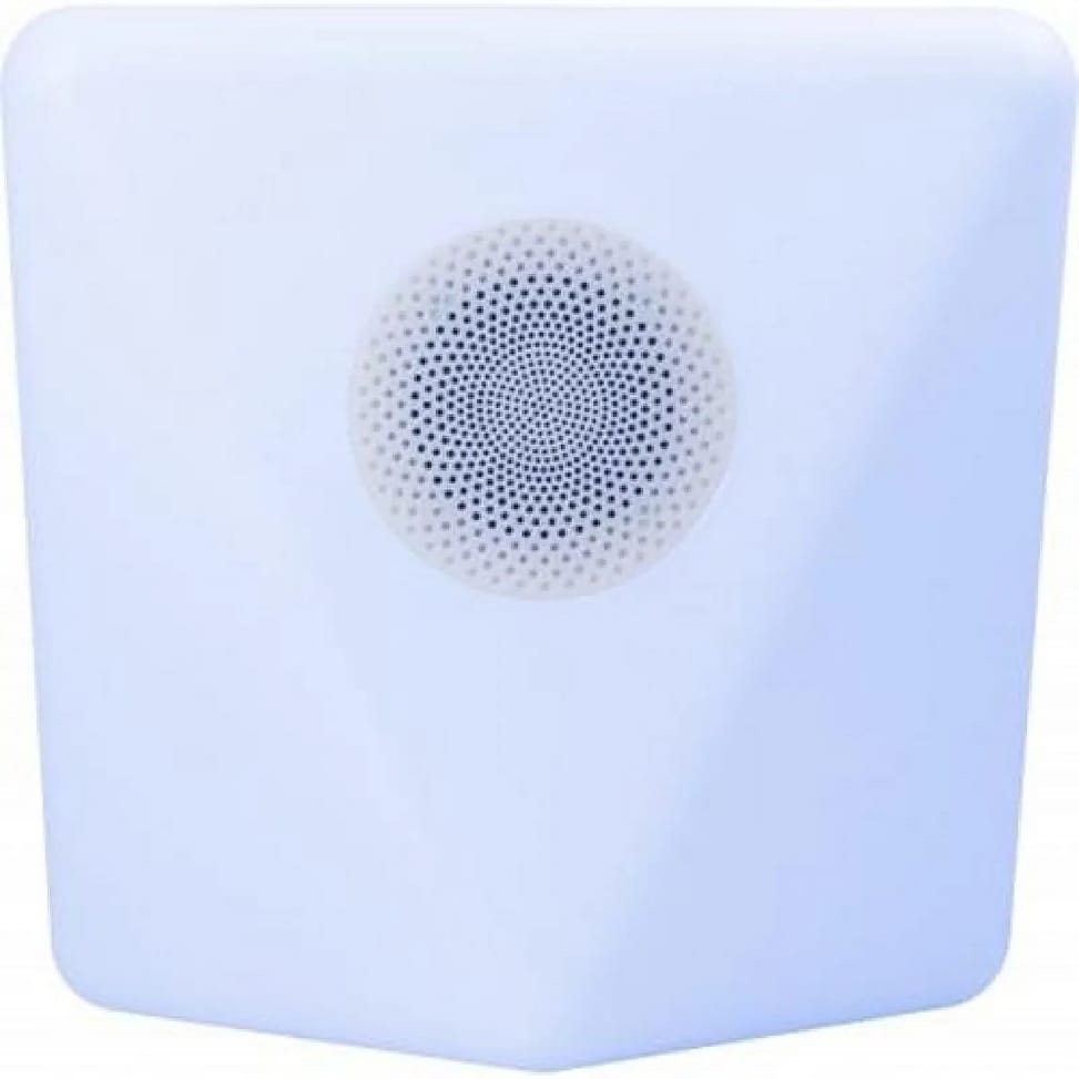 Color Block Enceinte Lumineuse Bluetooth 4.1 IPX4 ColorLight Modèle Rock M Blanc — image 2