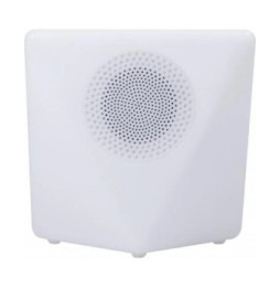 Color Block Enceinte Lumineuse Bluetooth 4.1 IPX4 ColorLight Modèle Rock S Blanc