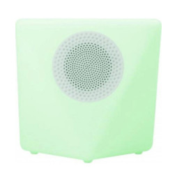 Color Block Enceinte Lumineuse Bluetooth 4.1 IPX4 ColorLight Modèle Rock S Blanc