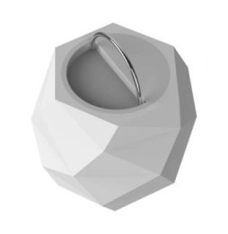 Color Block Enceinte Lumineuse Bluetooth 4.1 IPX5 ColorLight Modèle Prisme Blanc